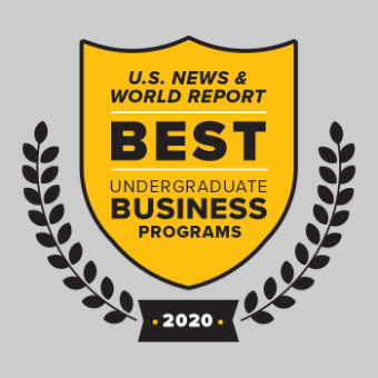 United States news and world report. Best undergraduate vusiness programs 2020
