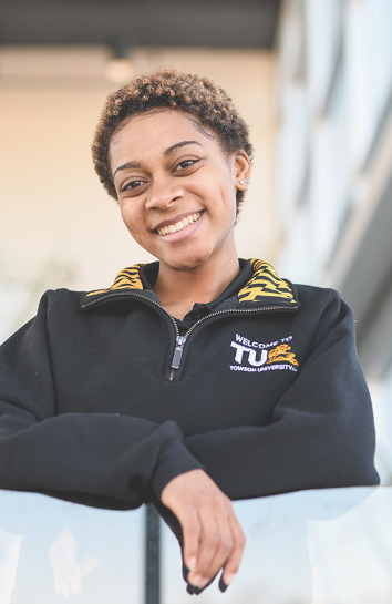 Towson University Student